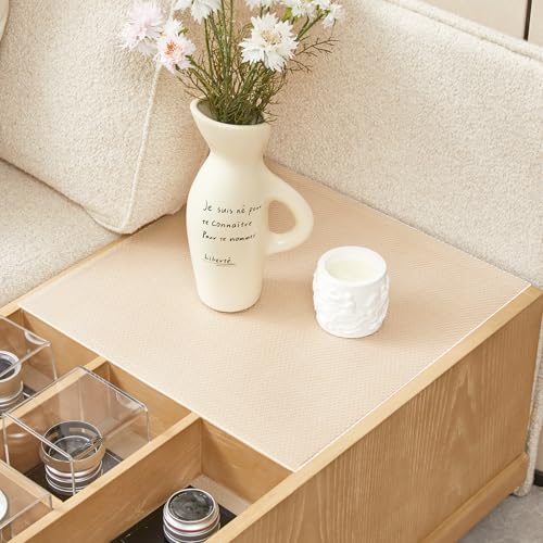100% EVA Shelf Liner Waterproof Non Adhesive, 12" x 120", Clear - color: Clear, size: 12"W x 120"L