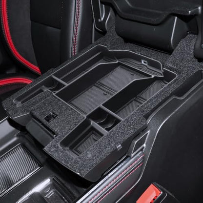 for Ram 1500 Center Console Organizer 2019-2025 2026 Dodge Ram 1500 2500 3500 Accessories Armrest Tray Middle Storage Box Insert Container Durable ABS Plastic - size: for 2019-2026 Dodge Ram