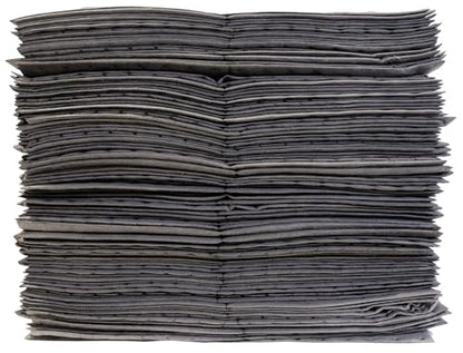 Oil-Dri L90902 15" W x 19" L Universal Heavy Weight Bonded Perforated Pads (100 Mats/Box) - size: 100 Pads/Box, style: Heavy Weight