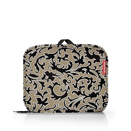 reisenthel foldabletrolley Baroque Marble - Foldable, Compact Shopping cart - Easy to Store - Rigid Edge Protection - color: Baroque Marble