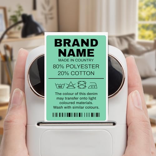 Direct Thermal Label Green 1.96 x 3.12 Inch for M110 M120 M220 M221 - color: Green, size: 2 X 3.12 Inch
