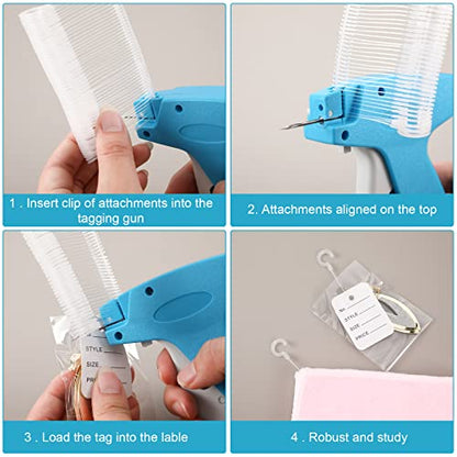 Honoson 1506 Pcs Tagging Gun for Clothing Set, Clothes Tagging Applicator