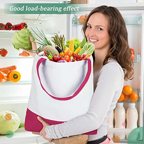 Epakh Canvas Tote Bags Bulk 18.5 x 15 In - color: Bright Color