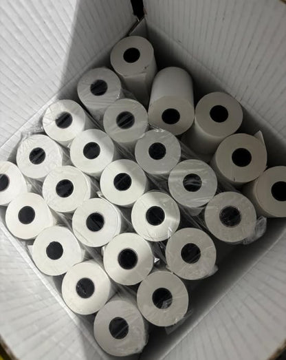 Generic Thermal Paper Rolls for POS Receipt, 2.25 x 85 Feet, 50 Count, Cash Register Paper for Square Reader, Credit Card Terminal