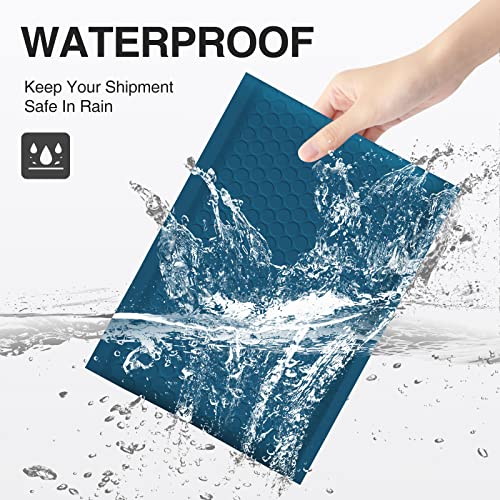 UCGOU Bubble Mailers 5x8.6" Usable Size 5x7" Padded Bags Navy Blue 100 Pack - color: Navy Blue, size: 5x8.6" 100PC
