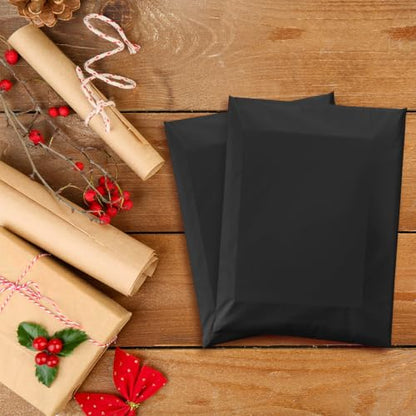 UCGOU Large Poly Mailers 14.5x19 Inch Black 200 Pack Plastic Shipping Bags - color: Black, size: 14.5x19" 200PC