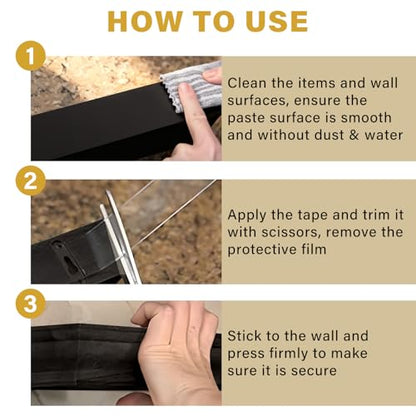 Double Sided Heavy Duty Extra Strong Adhesive Tape -Indoor/Outdoor General Purpose Nano Tape for securing Picture Frames, Carpets. - Reusable and Without Leaving Adhesive Marks (2 Pack) - size: 2 Pack