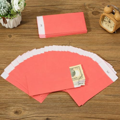 Mr. Pen- Money Envelopes for Cash, 6.5" x 3.5", 100 Pack, Kraft Paper - color: Red Clay, size: 100 Pack