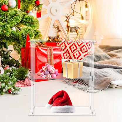 3 Tier Acrylic Display Stand for Bathroom Vanity Cosmetic Organization - size: 3 Tier, Rectangular, Large