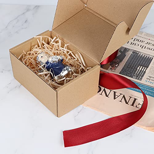 PHAREGE 25 Pack 6x4x3 inch Small Shipping Boxes, Brown Mailing Boxes - color: Brown, size: 6x4x3 inch 25 Pack