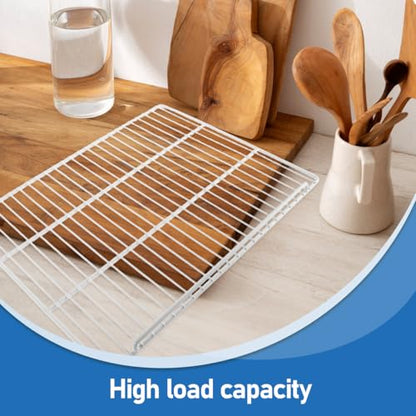 Freezer Shelf Divider Rack 45x35cm Iron Wire Fridge Organizer Partition Board Universal Refrigerator Storage Separator for Kitchen Freezer