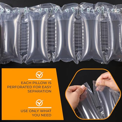 330 Count 4x8 Inflatable Air Pillows for Packing and Shipping