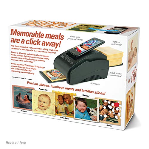 Prank-O Cheese Printer Gag Gift Empty Box, Birthday Gift Box, Wrap Your Real Present in a Convincing and Funny Fake Gift Box, Practical Joke for Birthday Presents, Holidays, Parties - color: Cheese Printer