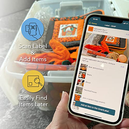 SmartLabels - QR Code Labels for Storage, Organization, Moving & Inventory - style: Original