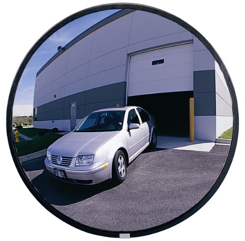 See All PLXO36 Circular Acrylic Heavy Duty Outdoor Convex Security Mirror, 36" Diameter (Pack of 1) - size: 36 inches