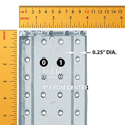 Azar Displays 700220-CLR Pegboard 4-Sided Revolving Counter Display, Clear Translucent Color - color: Clear, style: Pegboard only