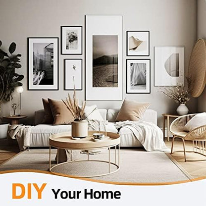 SummerBrite Damage Free Picture Hanging Strips, 40 Pairs, Medium, Black - size: Medium 40 Pairs, style: Black