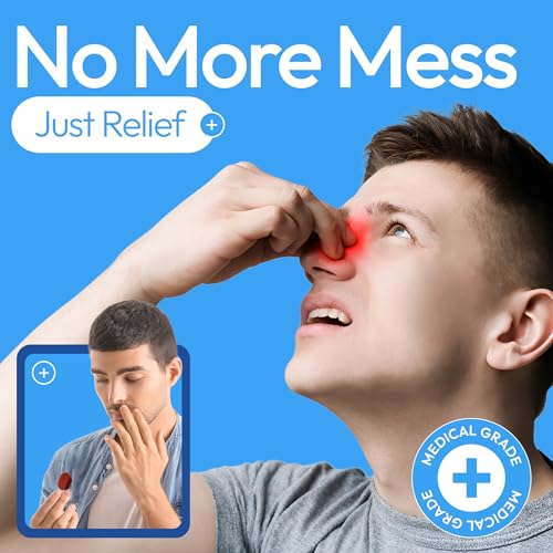 Nose Bleed Stopper, Nosebleed Plugs for First Aid, Kids & Seniors