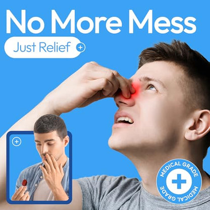 Nose Bleed Stopper, Nosebleed Plugs for First Aid, Kids & Seniors