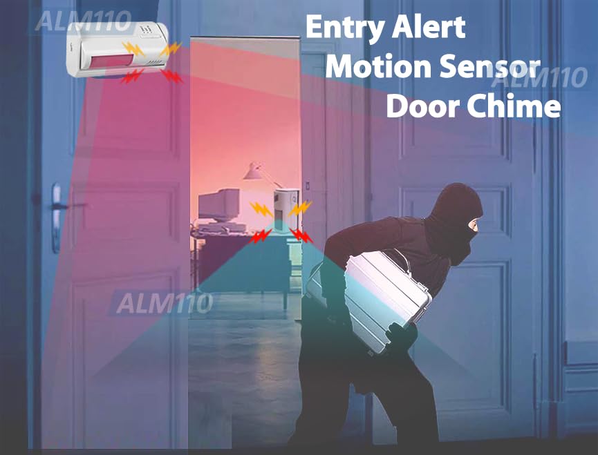 Mini Portable Motion Alarm System for Home Security