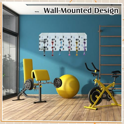 12 Slots Cell Phone Locker Box for Classroom Office Gym Factory - style: 12 Doors