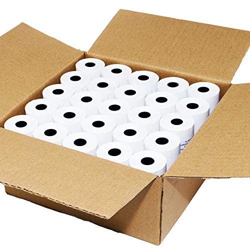 (150 ROLLS) 2-ply 3" inch 90' Feet Carbonless m188b printer 2 ply paper (07901) PM Company Perfection Register Bond Pos Paper Rolls From BuyRegisterRolls