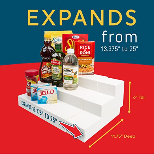 Dial Industries 3 Tier Expandable Pantry Cabinet Shelf Organizer, Mega - size: Mega