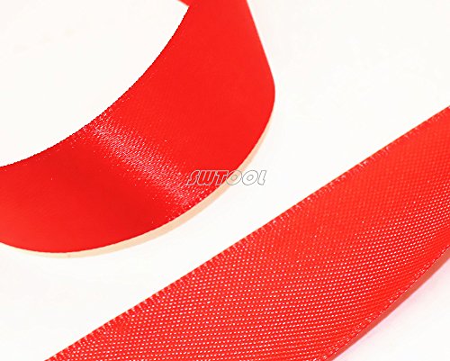 Red Satin Ribbon 1.5 Inch for Gift Wrapping, 50 Yards in Length - color: Red, size: 1.5"