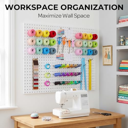 INCLY 50 Pack Black Pegboard Hooks, 2 Inch Peg Board Hooks Accessories - color: Black, size: 2 Inch