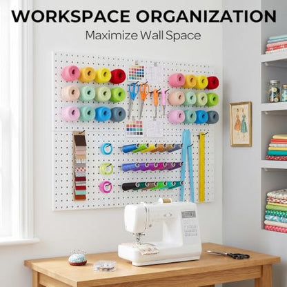 INCLY 50 Pack Black Pegboard Hooks, 2 Inch Peg Board Hooks Accessories - color: Black, size: 2 Inch