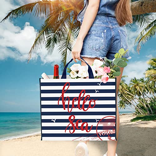 NymphFable Shopping Bags, 6 Pack Mixed Reusable Grocery Tote Bags 50LBS - color: Colorful Nature