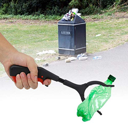Denkerm Heavy Duty Claw Trash Garbage Picker, Grabber Reacher Tool, Practical for Gripping Variouse Shapes Objects Picking up Trash Pests Trash, default