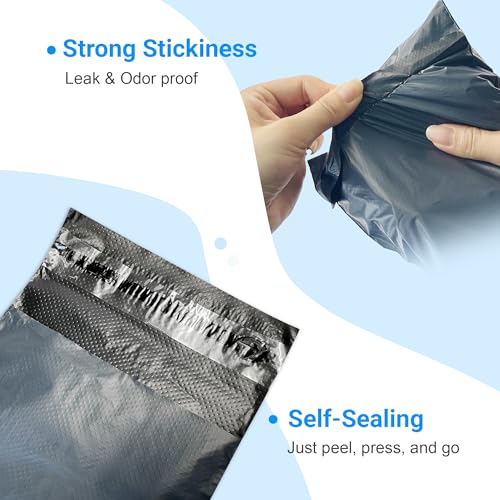 Sanitary Napkin Disposal Bags, 200Pcs Feminine Hygiene Tampon Bags 10" x 6"
