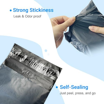Sanitary Napkin Disposal Bags, 200Pcs Feminine Hygiene Tampon Bags 10" x 6"