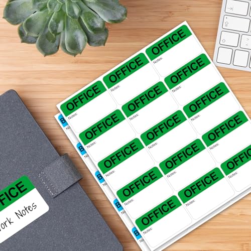 Each Measures 2” x 3”, 600 Writable Moving Labels for Boxes - color: 20-colors