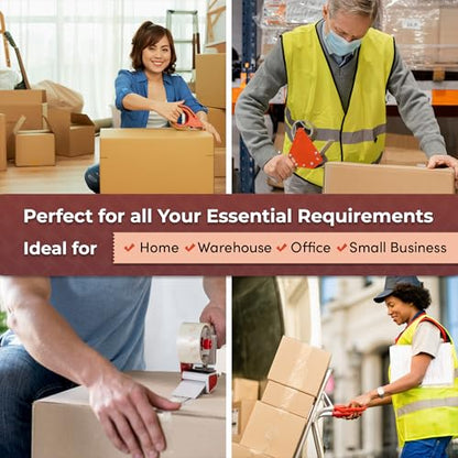 3" Extra-Wide Clear Packing Tape, 4 Pack, 110 Yard Roll, Performance Grade True 2.70 MIL, 3 Inch Extra Wide, Strong Adhesion for Shipping, Mailing, Sealing, Moving and Storage of Heavy Duty Items