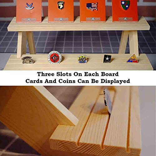 Display Riser, Earring Display Stands,Organizer For Vendor(4tier) - color: Log-4tier