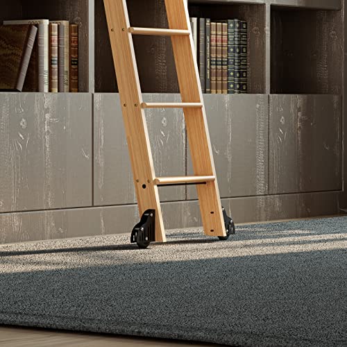 10ft Rolling Library Ladder Kit with Hardware