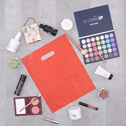 Prime Line Packaging 12x15 Plastic Bags 100 Pack, Pinata Bags for Candy, Goodies, Birthdays, Gifts, Party Favors, Events, Merchandise, Shopping, Bulk - size: 12x15 Inch