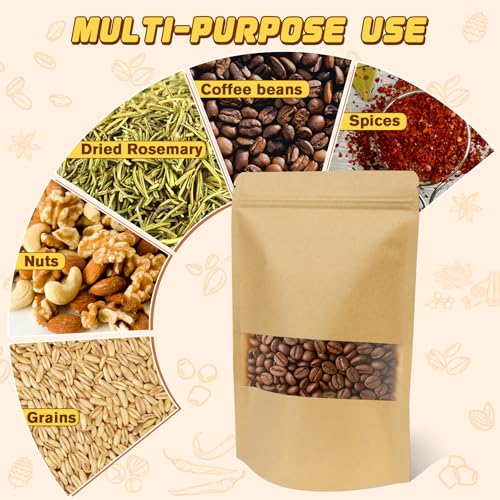 JETMORE 150 Pack Treat Bags, Snack Bags, Sealable Treat Bags, 4.7x7.9in - color: Yellow, size: 150 Pack 4.7x7.9in (12x20cm)
