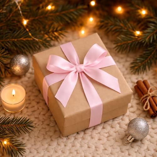 Pale Pink Satin Ribbon Roll 1-1/2 Inch x 36 Yards for Hair Bows & Gift Wrap - color: Pale Pink