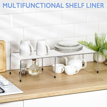 10 pcs Frosted Plastic Shelf Liner,Waterproof Wire Shelf Liner