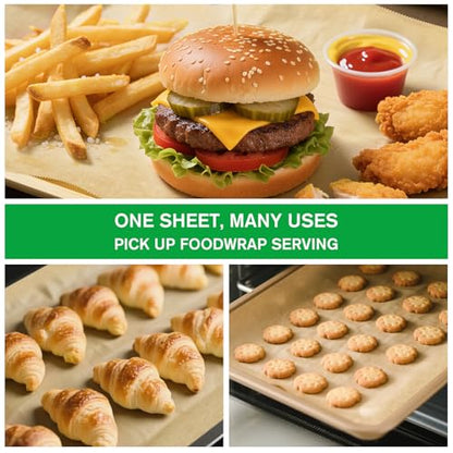 EcoDispose Precut POP UP Deli Paper Sheet, 200 Pack, 15" x 10.5", Kraft - color: Kraft, size: 15“x10.5”
