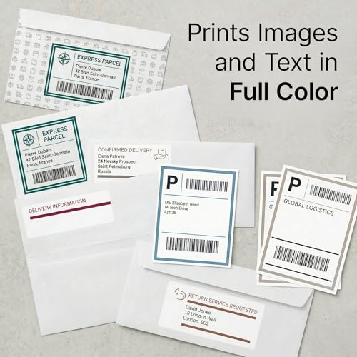 3.5" X 5" Matte White Printable Shipping Labels (30 Sheets, 120 Stickers) - size: 3-1/2" X 5"