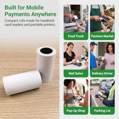 58mm Thermal Paper Rolls (10 Pack)