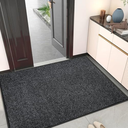 Kuyal Front Door Mat, 3'x5' Indoor Outdoor Entrance Mat - size: 36 "x 60"
