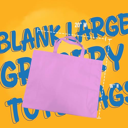 USMG Blank Large Grocery Tote Bags - color: Forest Green, size: 1 Tote Bags