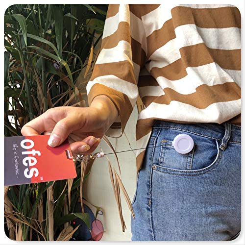 QREEL Badge Reel, ID Badge Holder Retractable Clip, White, Bulk 100 Pack - color: White, size: 100 Pack