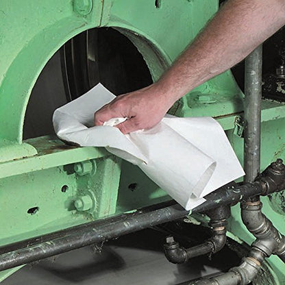 PIG Oil-Only Absorbent Mat Roll | Absorbs 20.1 gal per roll | 30" W x 150' L | MAT462 - size: 30" x 150'