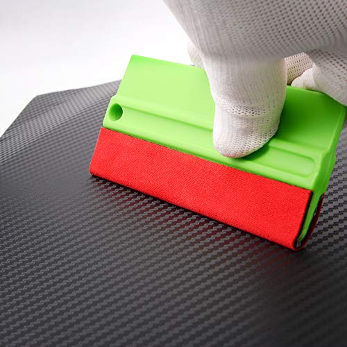 5-Inch Big Buffer Felt Squeegee for Vinyl, Sensitive Materials Wrap Tool